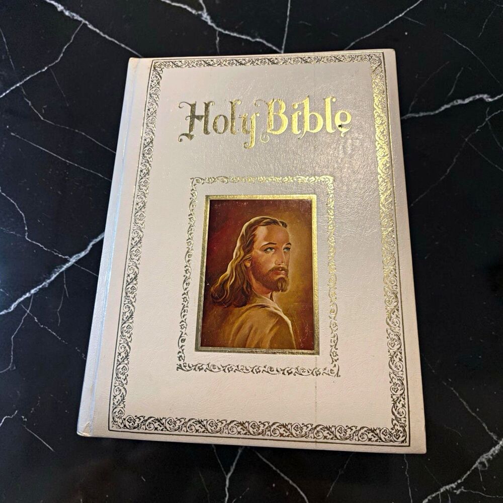 Holy Bible King James Version Red Letter Reference Regency Bible Hardcover 1971